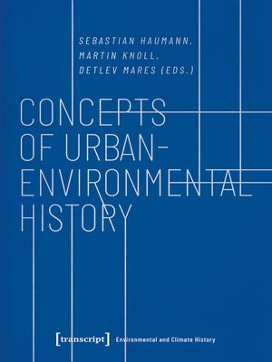 cover image of Concepts of Urban-Environmental History